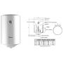 Водонагрівач Midea D30-15F6(W) (1500W)